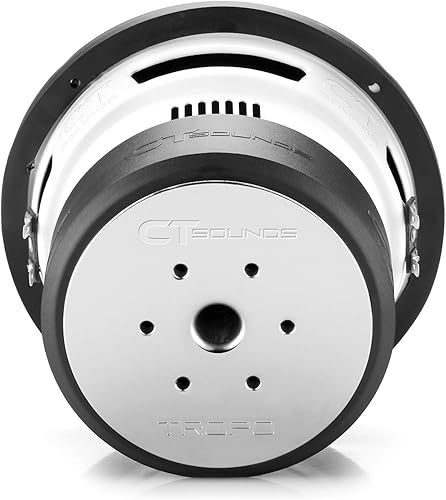 Miniatura 6 de CT Sounds TROPO-6.5-D4 - Subwoofer de coche de 400 vatios máximo de 6.5 pulgadas, doble 4 ohmios
