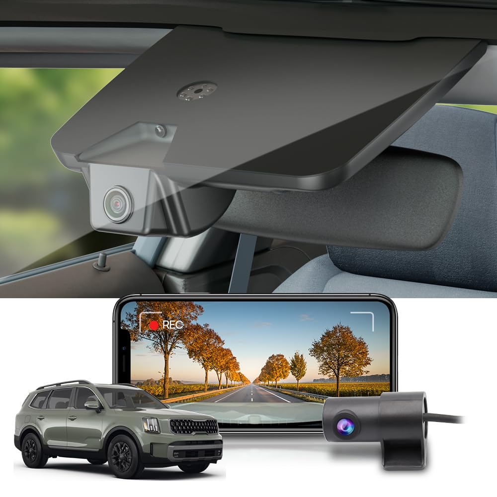 FitcamX Dash Cam for Kia Telluride