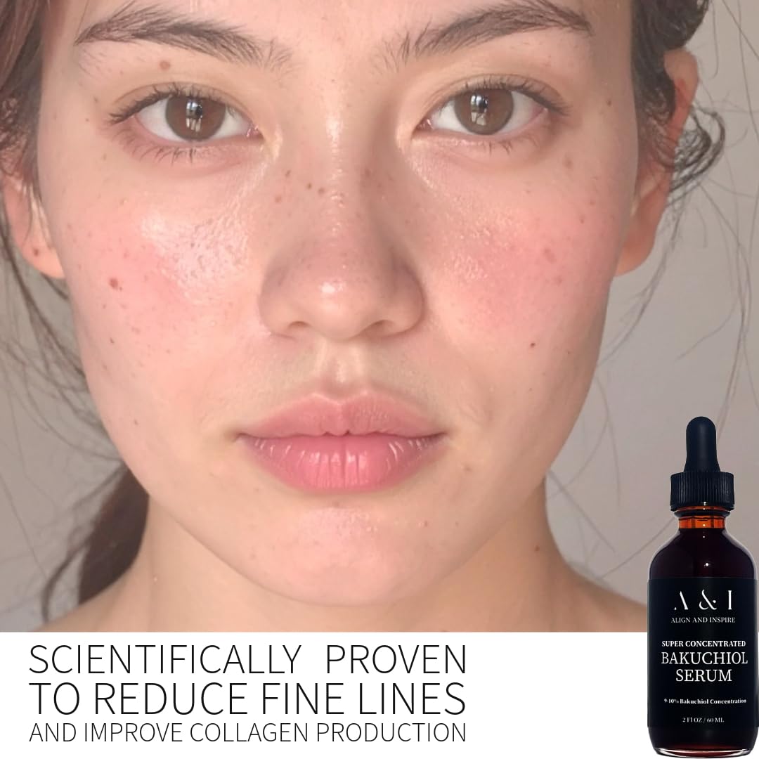 Generic 100% Pure, Cold Pressed, Bakuchiol Serum 2 oz, Plant-Based Natural Retinol Alternative - Image 4