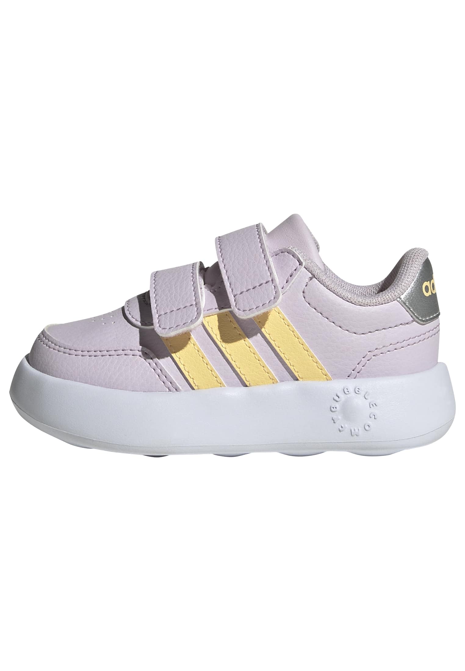adidas Unisex Baby BREAKNET 3.0 Shoes Infants, ice Lavender/Ice Tangerine/Silver met., 9.5 UK Child