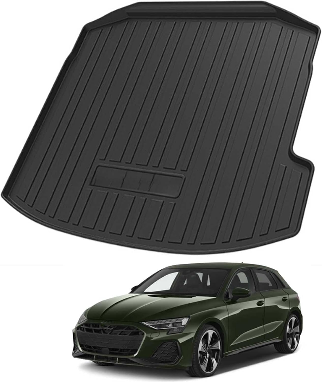 PLAKDFUU Bootmat for Audi A3L 2021-2025 easyclean protector