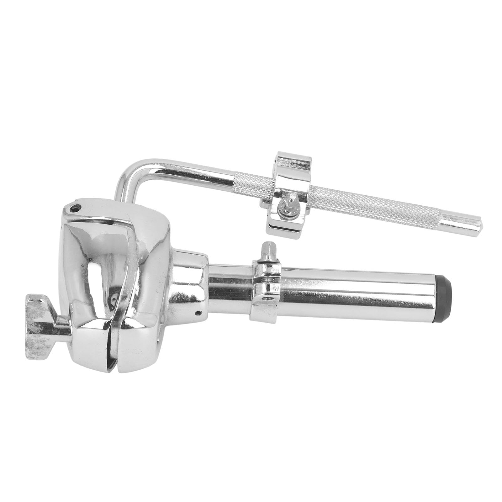 Tom Drum Holder Single Arm Metal Drum Stand Mount Support Rack pour les percussions Instruments de musique Drummers Pratiques Performance
