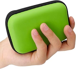 Small Travel Jewelry Case,Trading Card Storage Box - Card Mini Boxes Snaps Closed Poker Playing Card Deck Cases Storage Box Clear Card Box Organizer for Bank Business Card Aezon