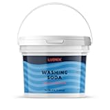 Luonix Washing Soda, 1 Gallon Bucket, Sodium Carbonate, Soda Ash, Laundry Additive