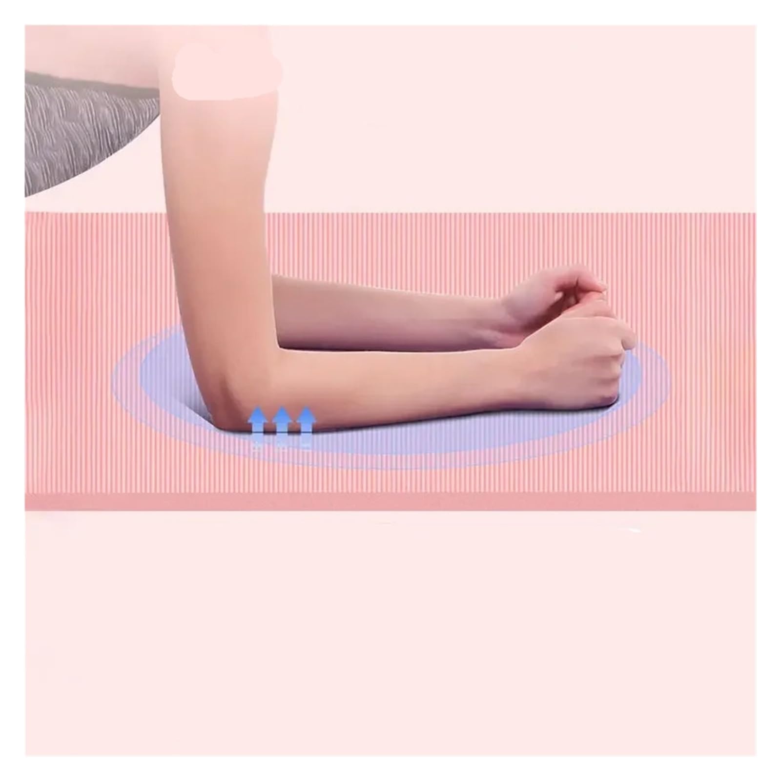 Yoga Matte Dicke Yogamatte, rutschfeste Decke, Heim-Fitnessstudio, Sport, Gesundheit, Abnehmen, Fitnessmatten, Trainingsunterlage for Frauen