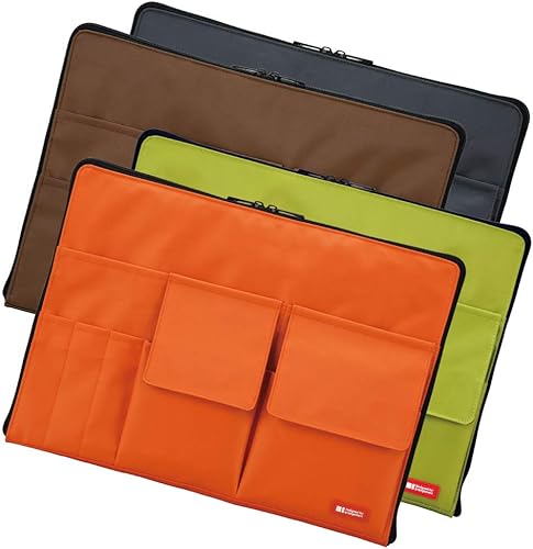 Miniatura 7 de LIHITLAB Funda para portátil con bolsillos de almacenamiento bolsa en bolsa 10 x 138 pulgadas color negro A7554-24
