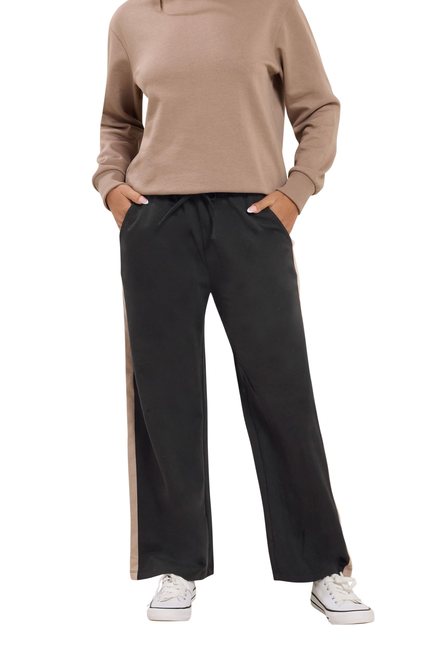 M&Co Women's Joggers - Black - Size 10