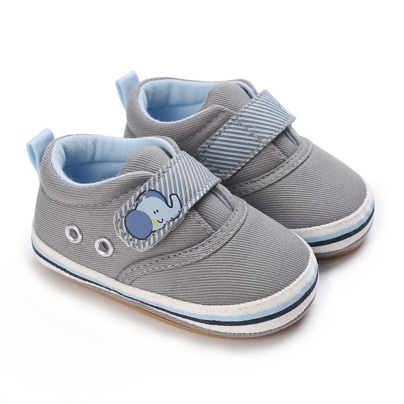 Image of PATPAT Baby Walking Shoes Hook and Loop Sneakers Easy Slip On Shoes Baby Boy Girl Footwear