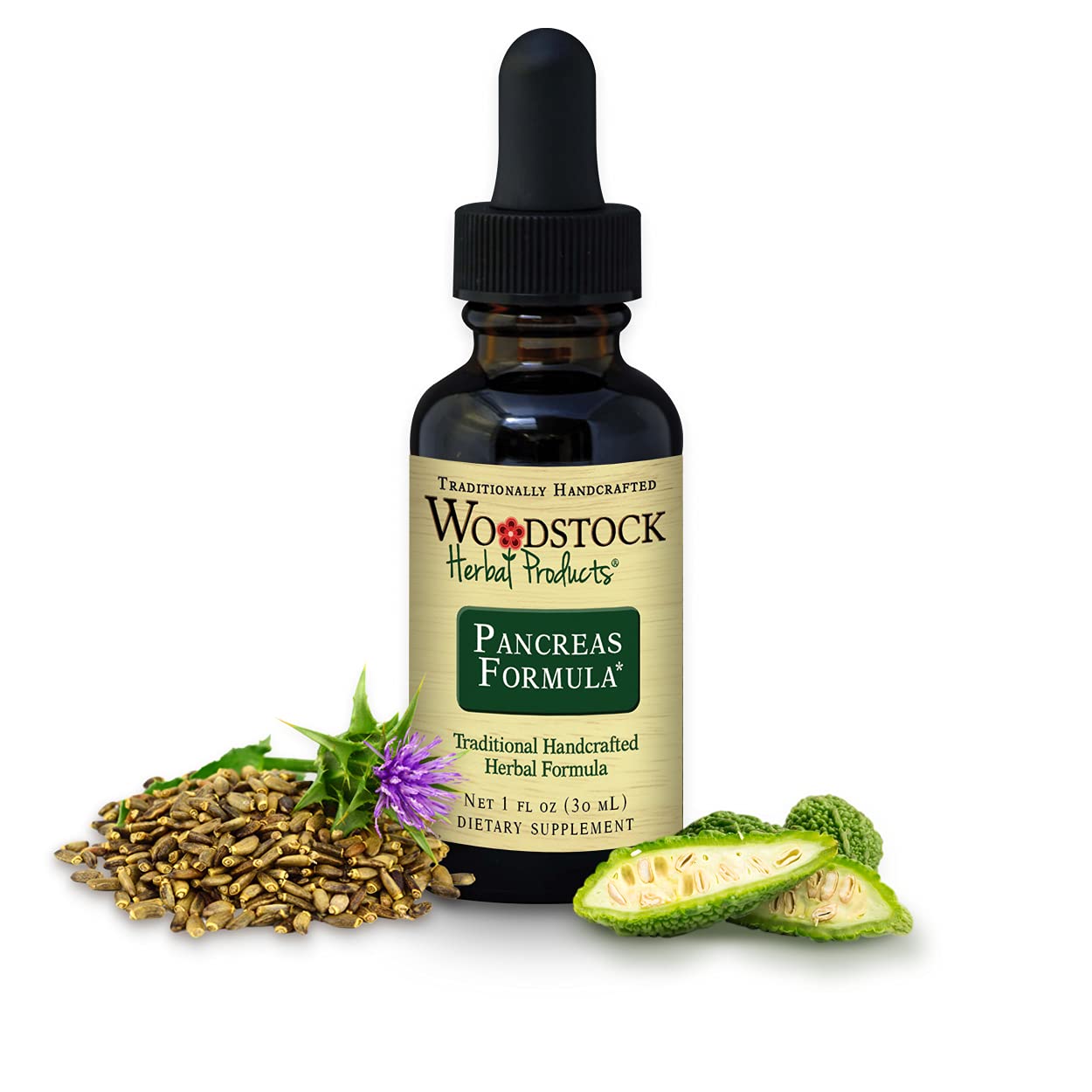 Amazon.com: WOODSTOCK HERBAL PRODUCTS Pancreas Formula, 1 FZ : Health ...