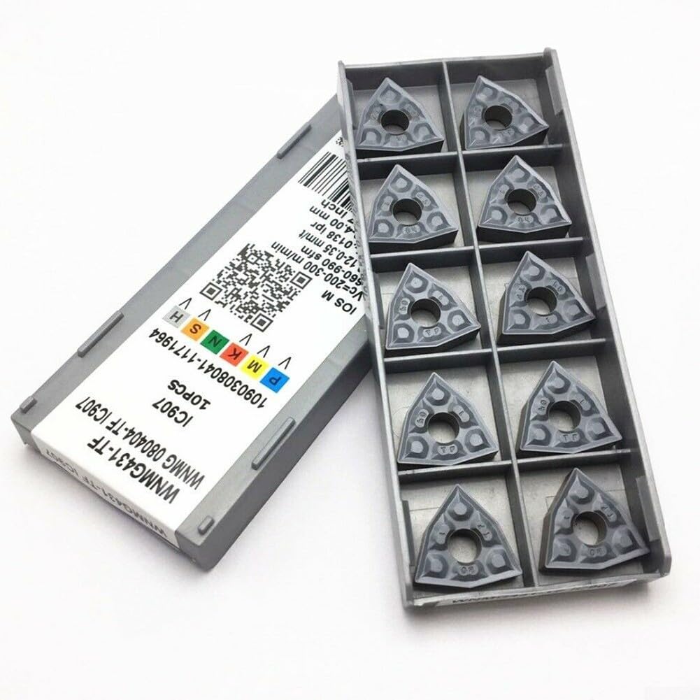 Insert WNMG080404-TF pour éviter l'usure prématurée sur fonte et inox