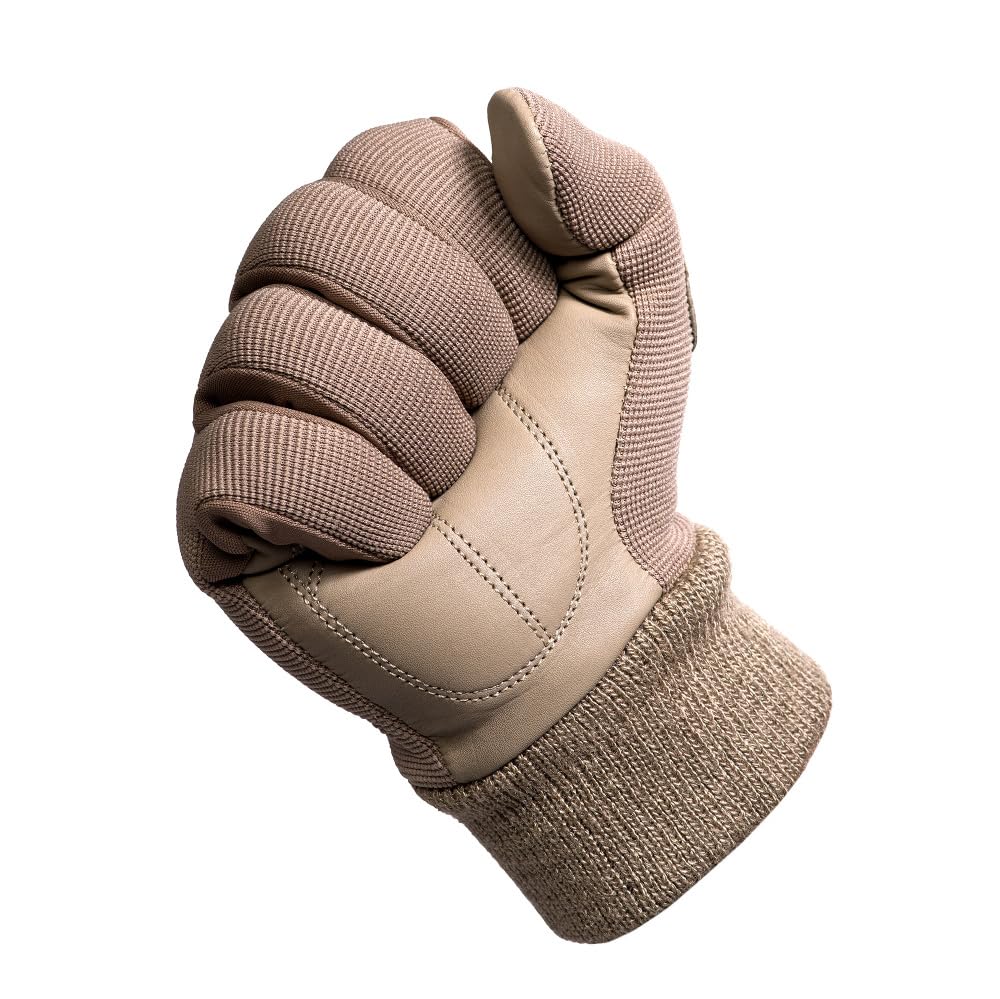 M-Tac Handschuhe Tactical Thermo Touchscreen Winter Herren Warme Windproof Assault Tactical Mk.8 (Khaki, L)