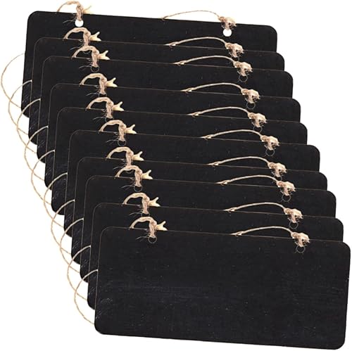 Pizarra colgante borrable, letreros de mensajes pequeños para cafetería, fiesta, oficina