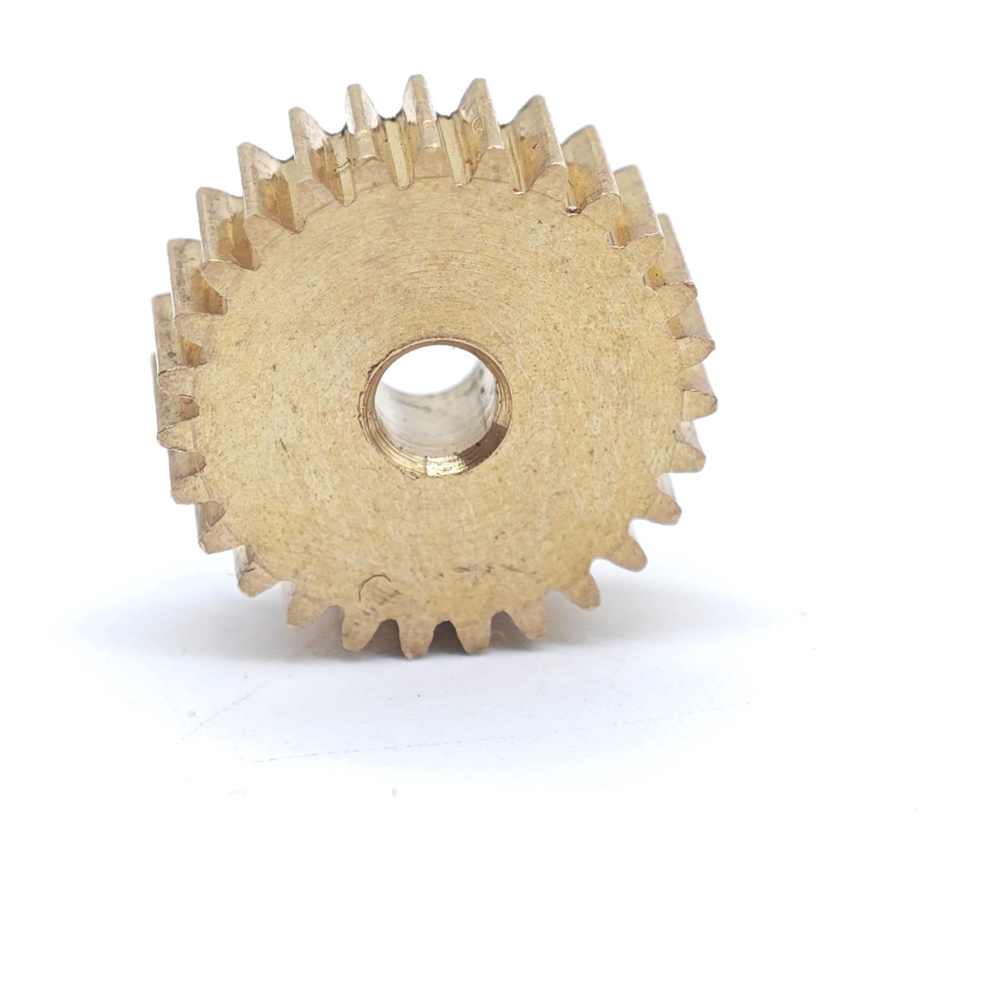Ingranaggio cilindrico piatto in ottone da 0,6 moduli da 150 denti, diametro 91,2 mm, spessore 5 mm, pignone a denti dritti, ingranaggio cilindrico da 0,6 M da 150 denti meccanico