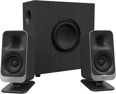 Klipsch ProMedia Lumina 2.1 Computer Gaming System with Subw - best speakers subwoofer