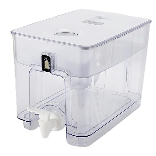 Thereye Dispensadores de filtro de agua para encimera para oficina en casa, máquina de agua con 1 elemento de filtro, capacidad de 2.5 galones
