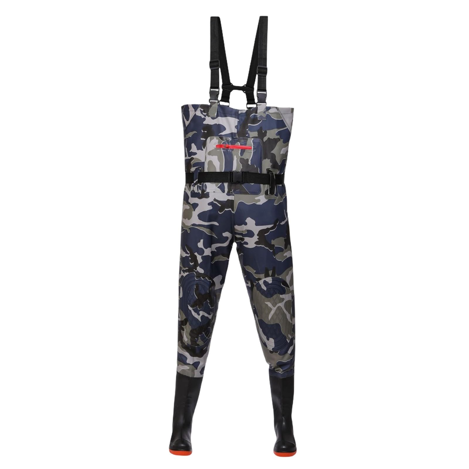 Vadeadores Traje Flotante Para Noruega Hombres Mujeres - Durable Deportes Adultos Transpirables Pesca Fría Impermeable Botas Integradas Crosswater Camping Neopreno Pantalones de Pesca Talla 36-47