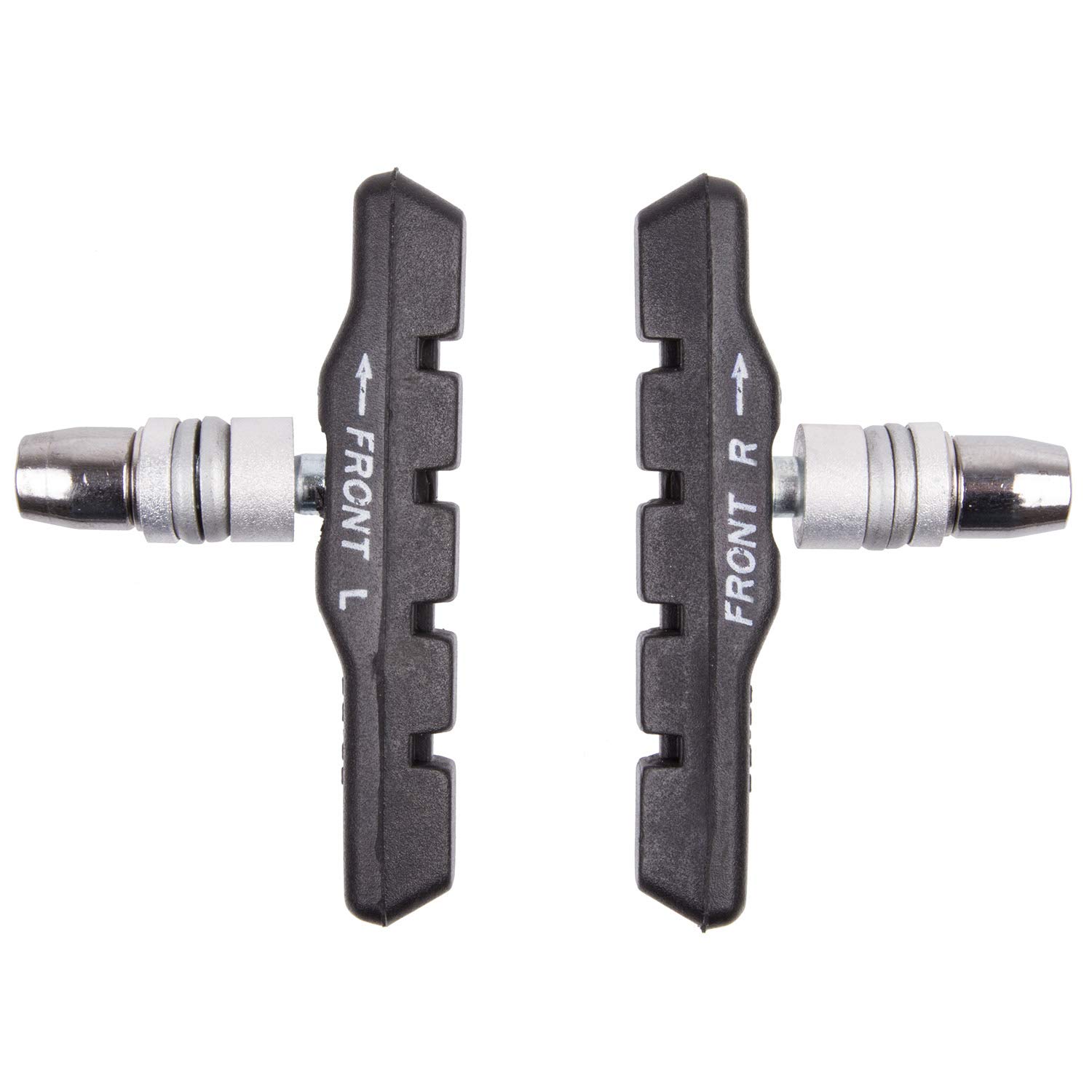M-Wave Unisex – buty hamulcowe V-Brake BPR-VC-Base dla dorosłych, czarne, długość: 72 mm