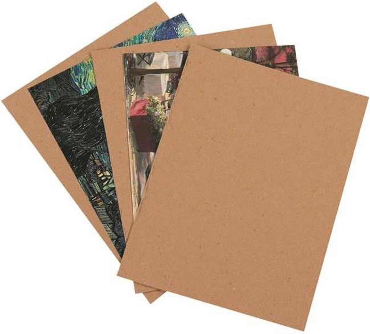 14 x 14 in. Kraft Chipboard Pads Case for 0.022 Point Fibreboard