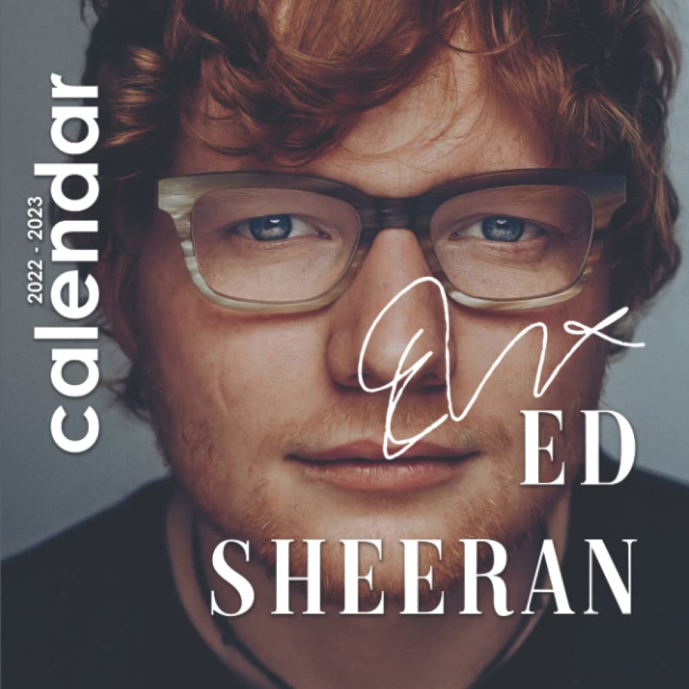 Buy Ed Sheeran 2022 Ed Sheeran Official 2022 Monthly Planner Square buy-ed-sheeran-2022-ed-sheeran-official-2022-monthly-planner-square