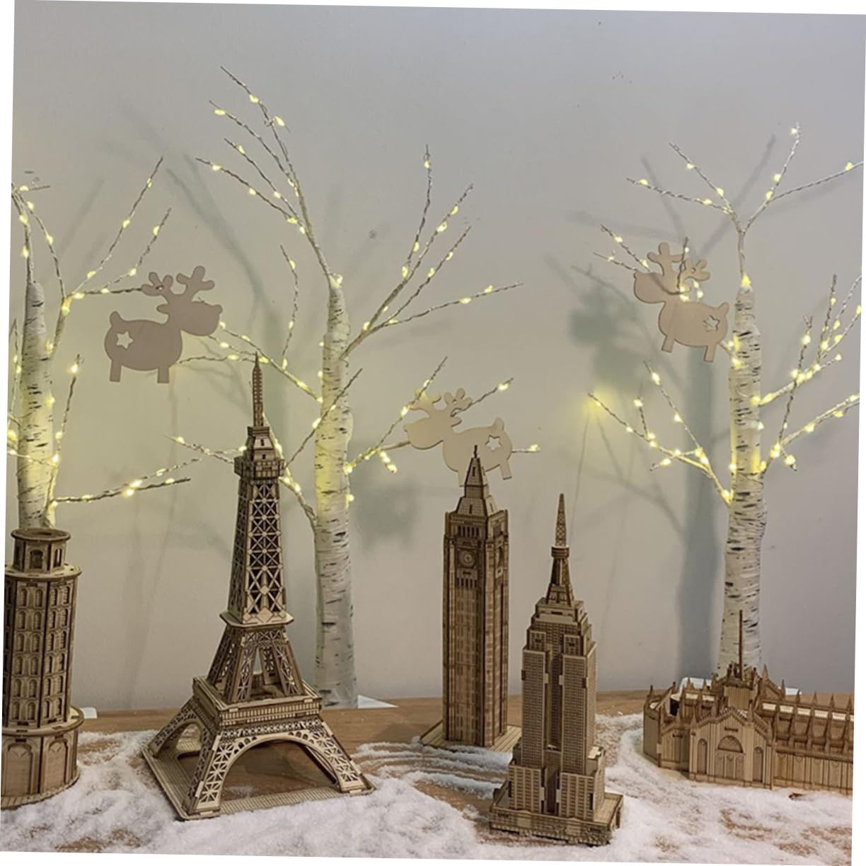 WOONEKY Puzzle Bois pour Garçon Fille Jouet Éducatif Soi-même Décoration pour Chambre