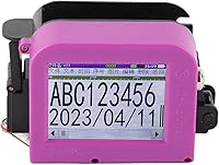 Vista 1 de Impresora de mano, codificador de inyección de tinta portátil, impresora de inyección de tinta portátil, mini impresora de bolsillo, codificador