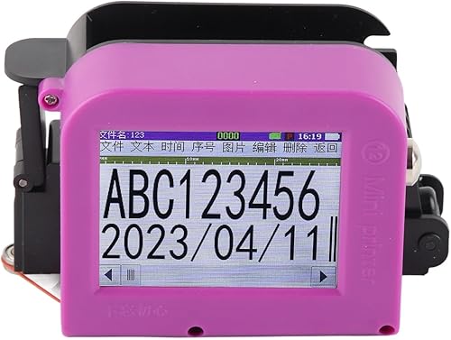 Impresora de mano, codificador de inyección de tinta portátil, impresora de inyección de tinta portátil, mini impresora de bolsillo, codificador de