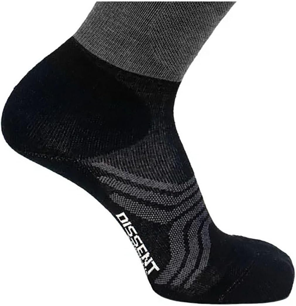 DISSENT Unisex IQ Comfort Ultra Cushion Performance Soft Breathable Warm Easy-To-Wear Over-The-Calf Ski Compression Socks
