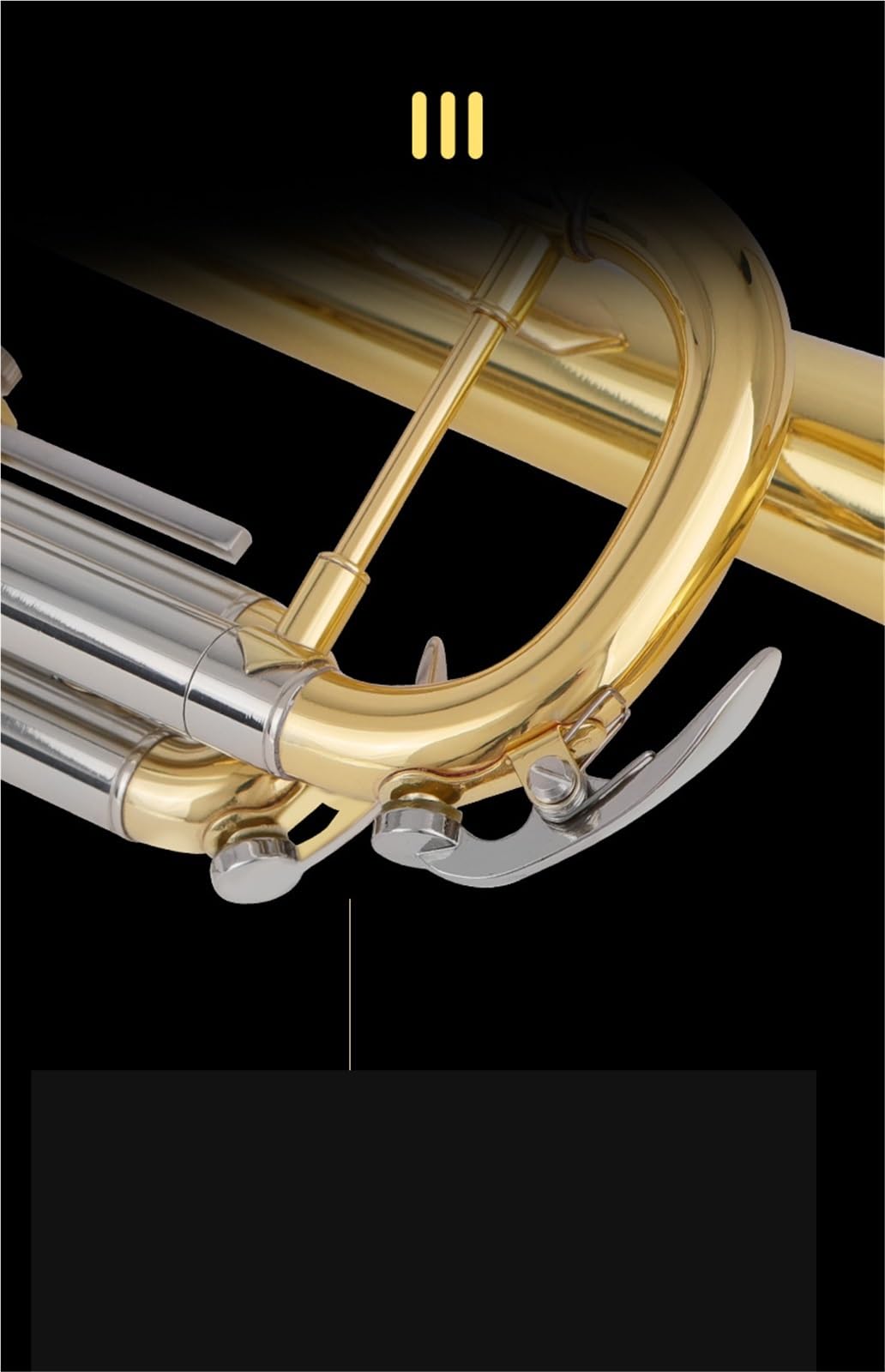 Ensemble Di Trombe Standard Tromba In Sib Per Principianti Strumento Professionale Oro
