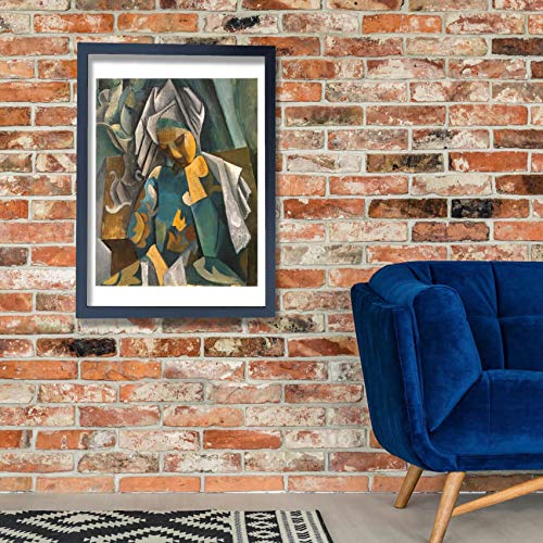 Impression d'art Reine Isabeau par Picasso - Cadre mat medium - 3