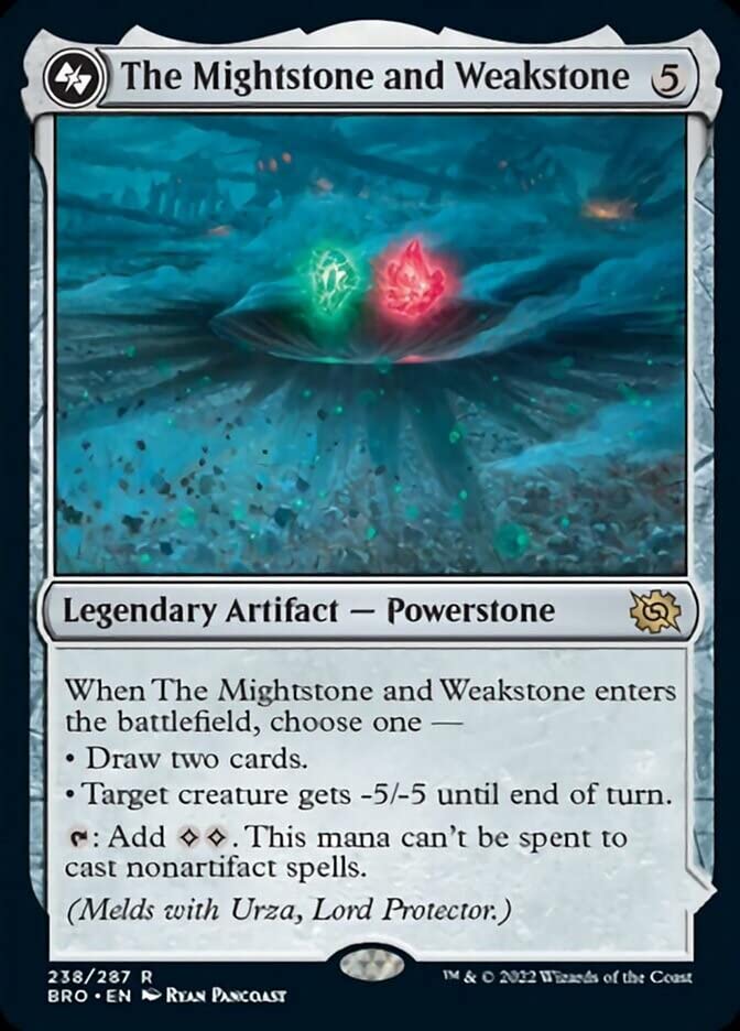 Magic: the Gathering - The Mightstone and Weakstone (238a) - The Brothers' War