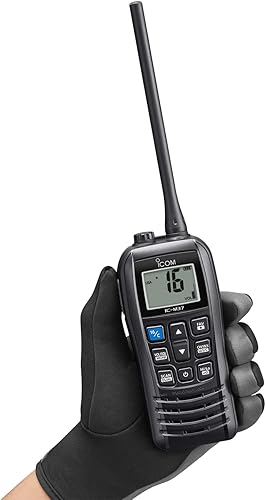 Miniatura 2 de Icom IC-M37 31 USA VHF Marine Transceiver Radio with Float'n Flash, 6-Watt