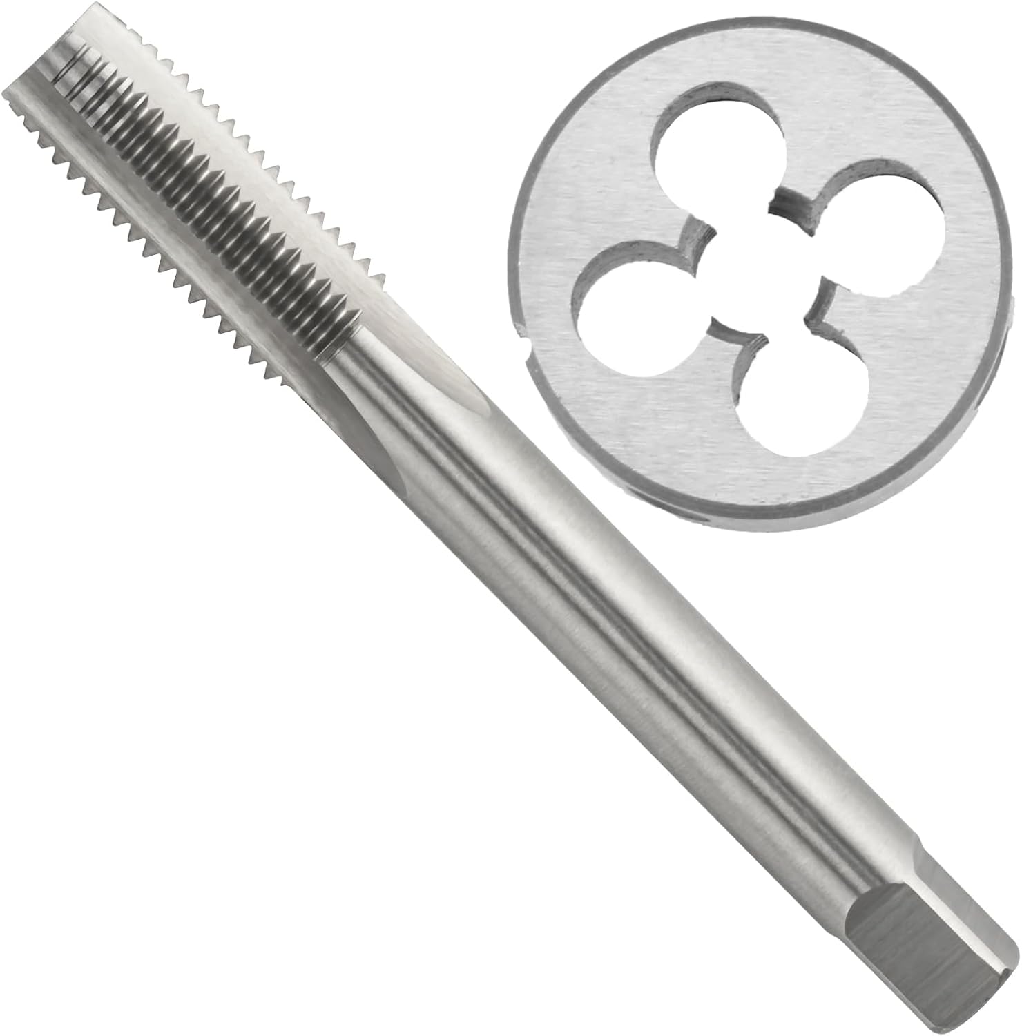 7/8"-9 BSW Tap and Die Set Machine Thread Tap and Round Die Right Hand