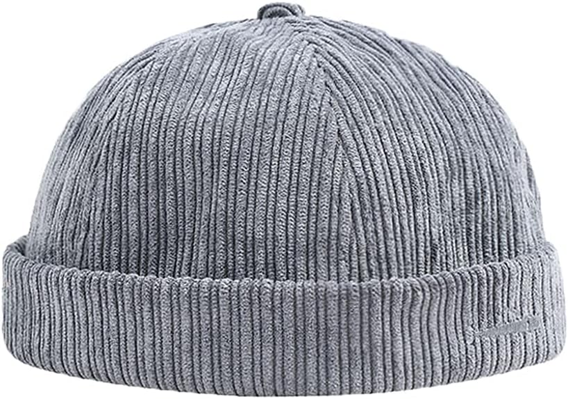 YAMEE Docker Hoed Voor Heren Corduroy Klassiek,Dockerpet Dames Zachte Comfortabele Uniseks Vissersmuts Opvouwbaar Schedelkap Randloze Muts Havenmuts Wandelmuts Zeemanspet Hoofdomtrek Verstelbaar 671523564