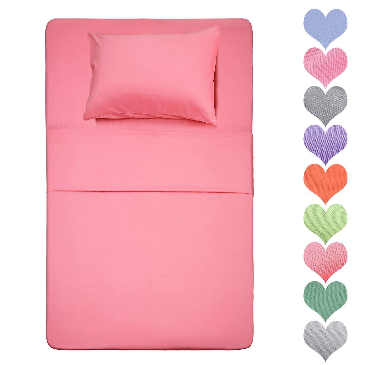 Amazon｜400スレッドカウントコットンシーツセット 100%長繊維コットン