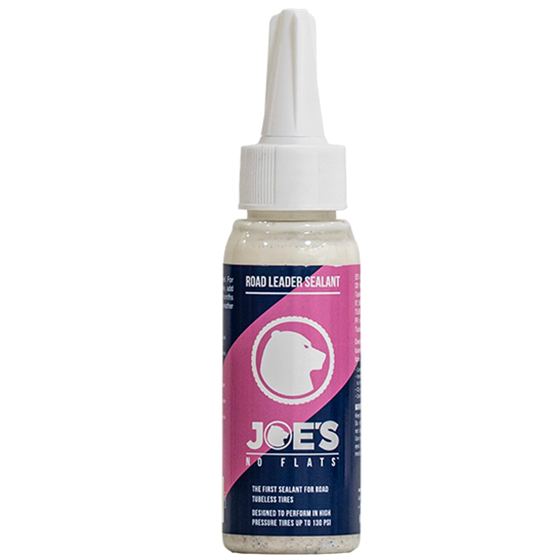 JOE'S NO FLATS Road Leader Sealant – High-Pressure Tubeless and Inner Tube Puncture Sealant for Road and Gravel Bikes - Lightweight, Ammonia-Free, Fast-Acting Formula