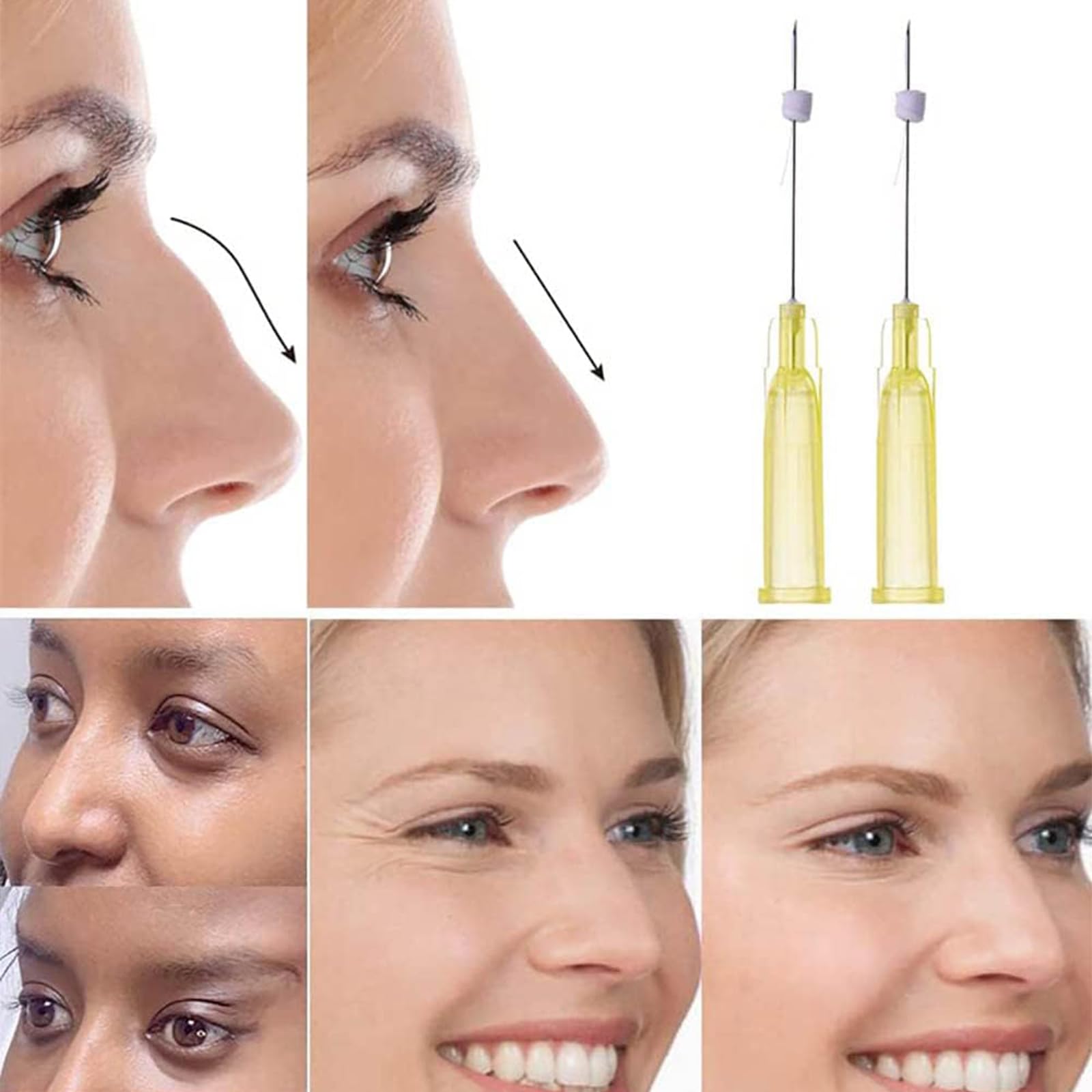 PDO Threads Mono Type Face Lift Whole Body Tightening 100pcs,26G-60MM 29G-38MM 29G-25MM Drei Größenoptionen (29G*38MM)