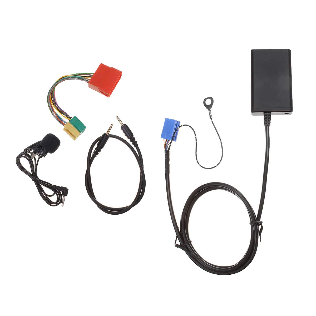 Samochodowy zestaw głośnomówiący Bluetooth Aux adapter USB muzyka kabel audio do A3 8L 8P A4 B5-B7 A6 4B A8 4D