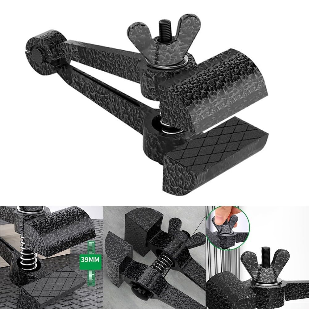 Morsa portatile regolabile 50 mm con scanalature antiscivolo per lavorazione piccoli componenti
