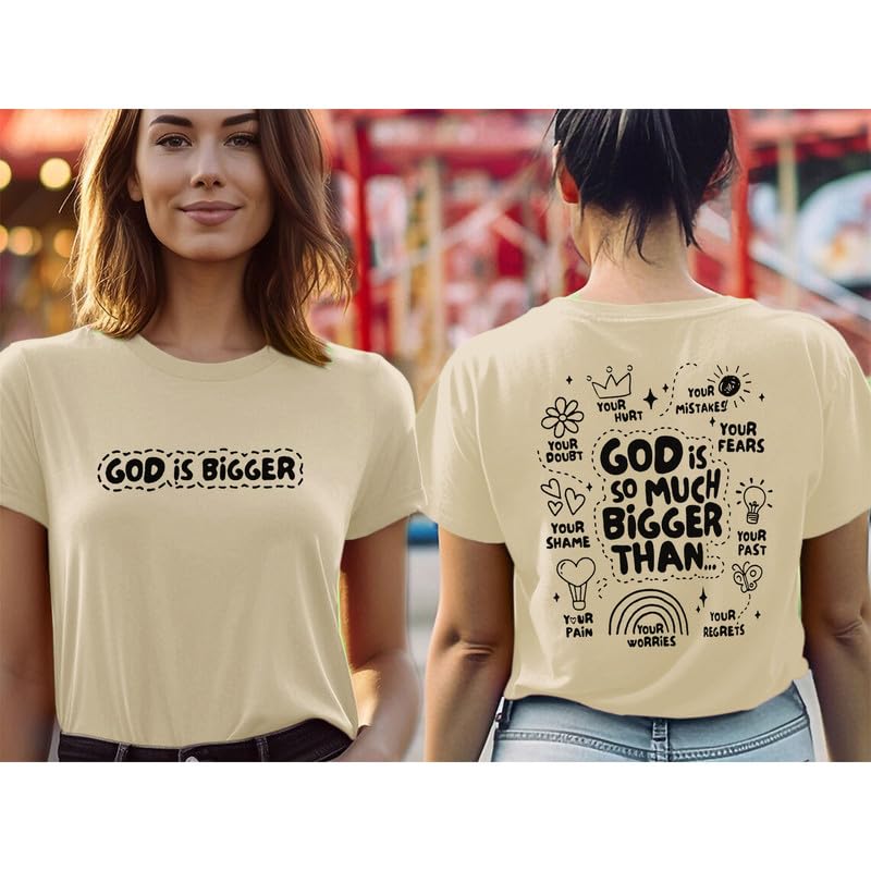 Christian Tshirts for Women Faith T Shirts Jesus God Shirts Religious Gifts Tee Funny Inspirational Graphic Tees Tops3