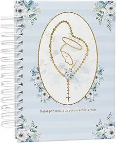 Caderno Devocional Feminino - Estudos Bíblicos Católico A5 Nossa Senhora