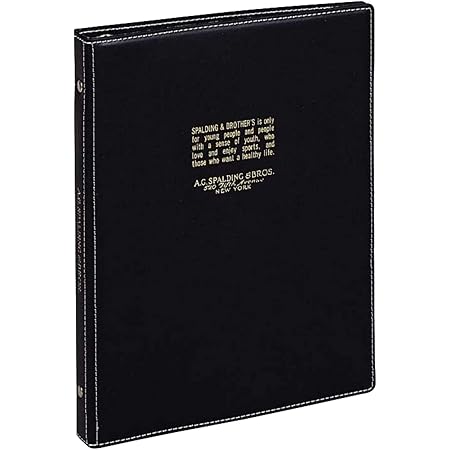 Amazon レイメイ藤井 バインダー スポルディングブロス B5 ブラック Bre170b バインダー 文房具 オフィス用品