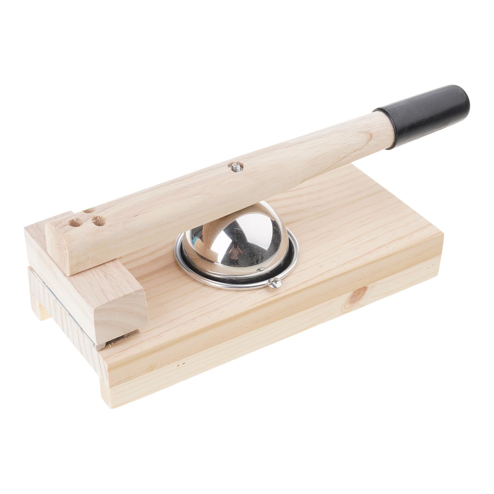 LiRRvb Press Dumplings Skin Maker Presser Pressing Machine Tool Dough Manual Wrapper Kitchen Gadget Practical Accessory Pastry Dough Mold Skin Ravioli Wood Flour