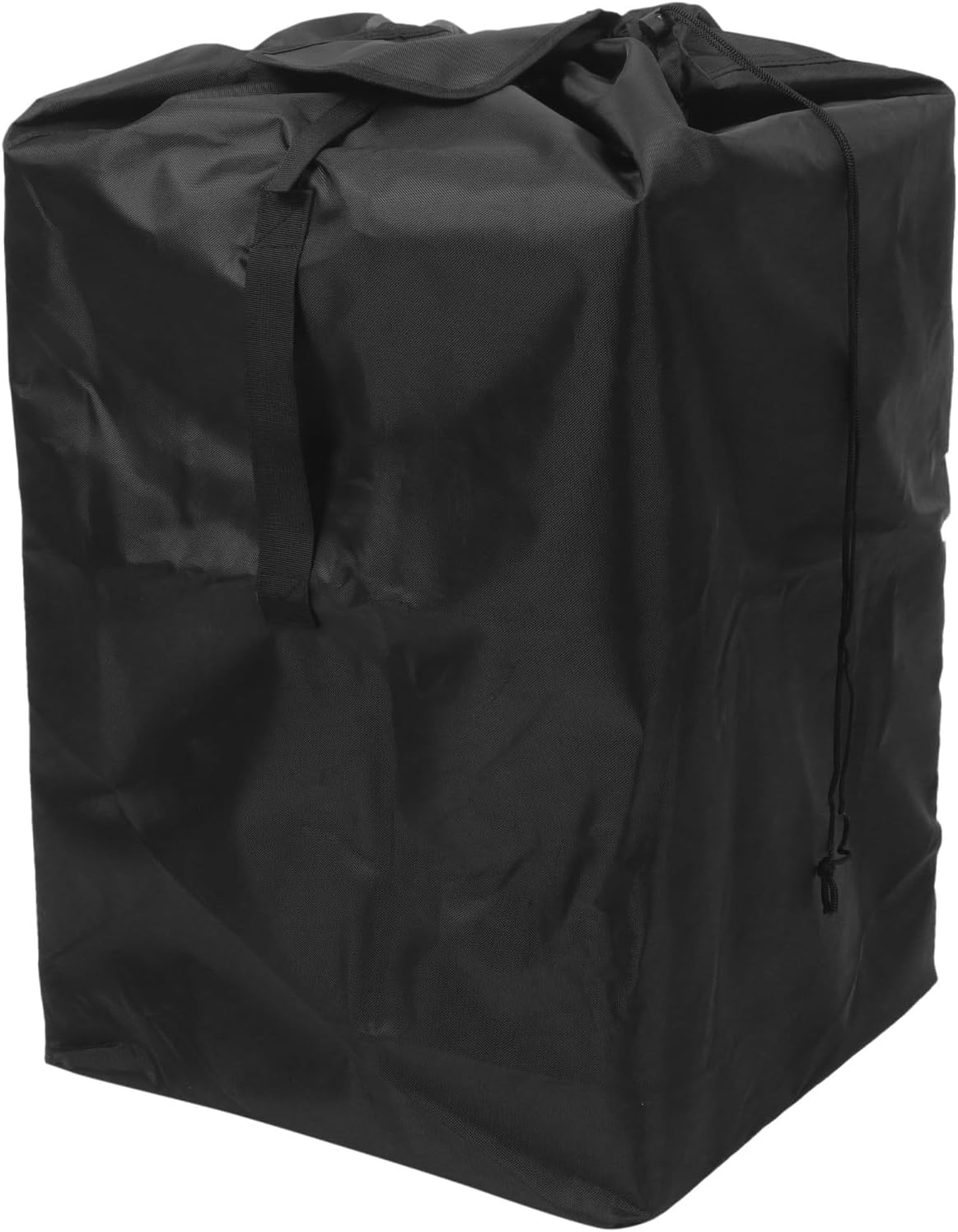 Travel Stroller Organizer Bag for Airplane Gate Check with Waterproof Fabric, Black Backpack for Travel and Car Seat Storage