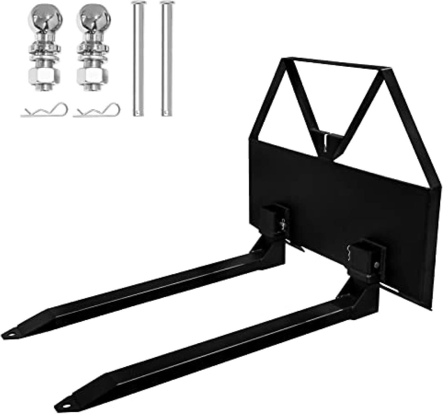 2600 lbs skid steer pallet fork attachment, 46" pallet