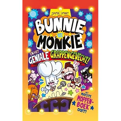 Bunnie vs Monkie en het geniale grappengevecht