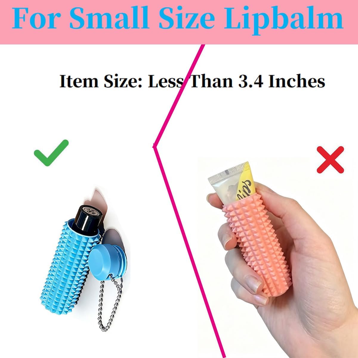 2Pcs Little Pain Ouchies Fidget,Lipbalm Holder image 3