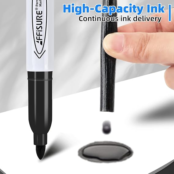 3 Colors 15 Pack Markers and Permanent markers, 40 packspermanent markers bulk
