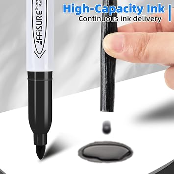 3 Colors 15 Pack Markers and Permanent markers, 40 packspermanent markers bulk