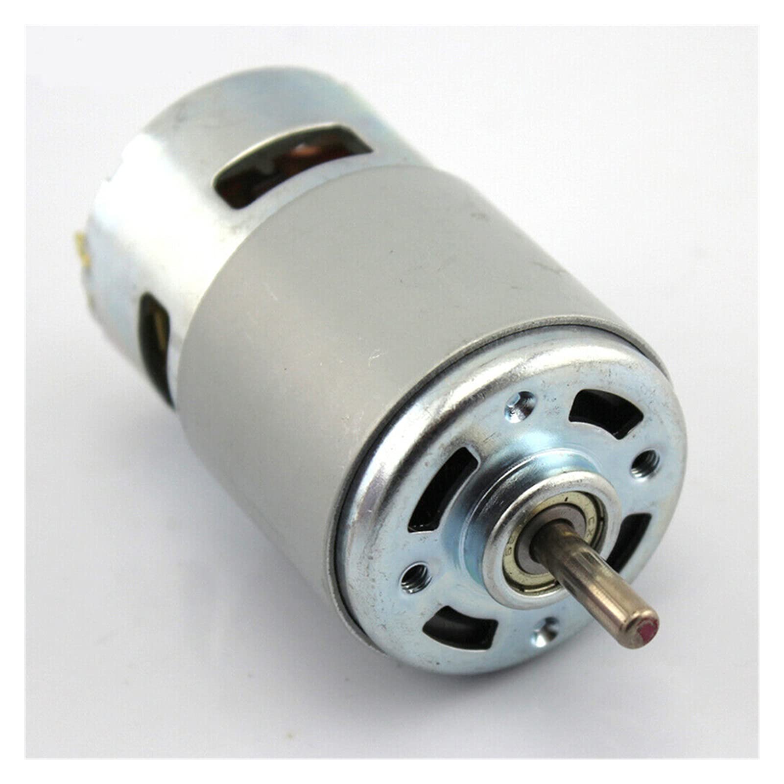 Pequeño motor eléctrico 775 corriente continua Motor DC 12-24V 20000RPM Motor de alta potencia de alto potencia de alto potencia Motor de componentes electrónicos de bajo nivel de torsión, Bricolaje