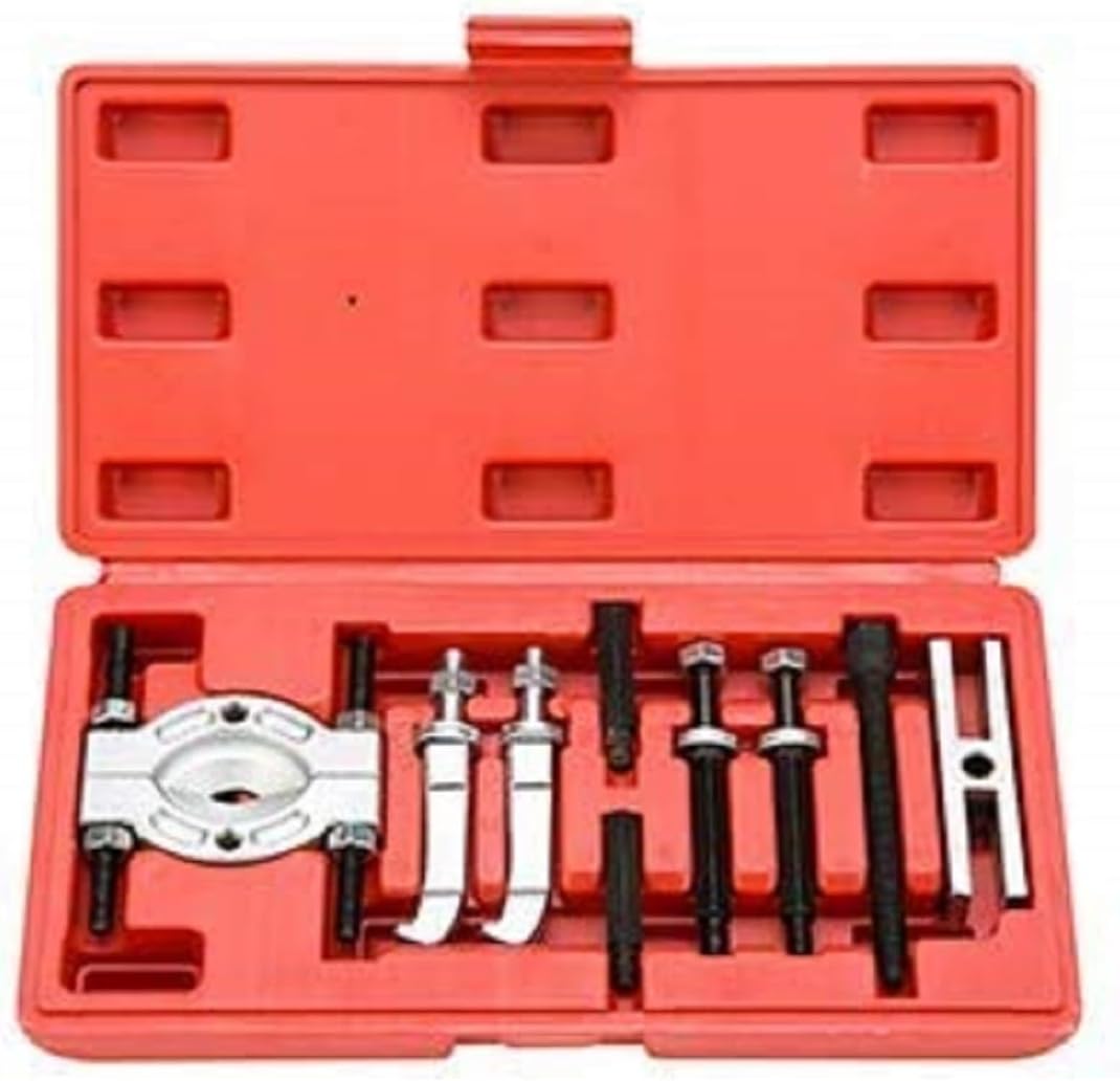 VOLTZ VZ-DN-D1056 9-Piece Mini Bearing Puller Set Universal Separator Tool Blade Kit Wheel Puller Bearing Extractor Ball Bearing for 25-30mm Bearing Size